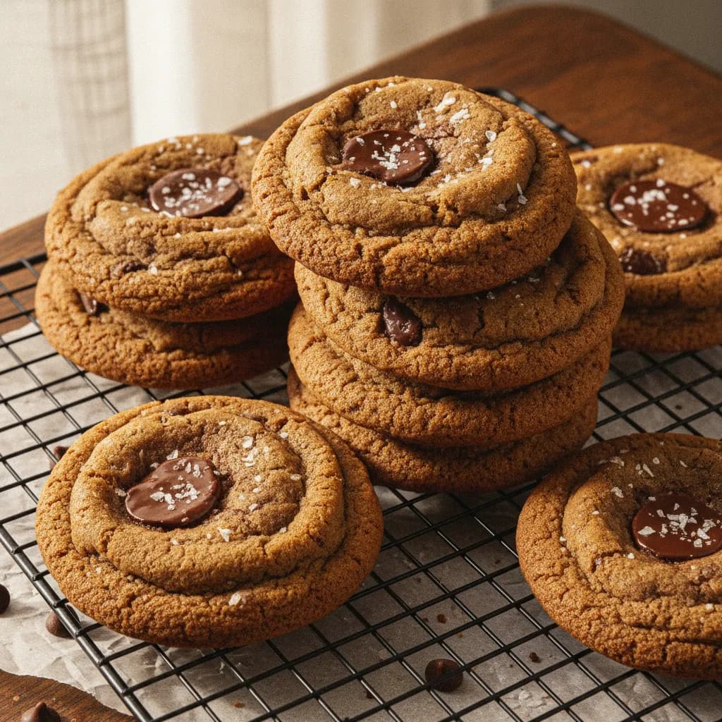 30-Minute Chocolate Chip Cookies, close-up food photography